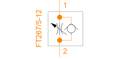 FT267/5-12 (Bonded seal)